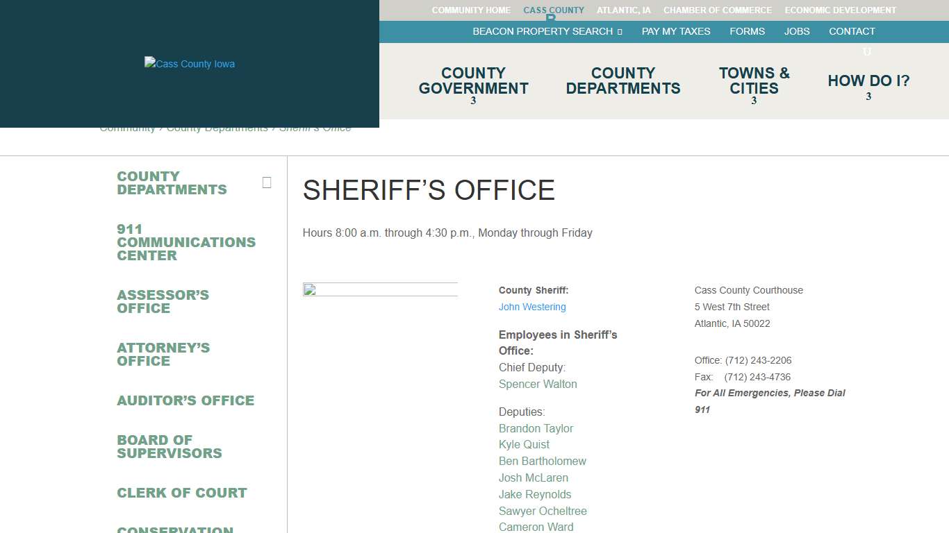 » Sheriff’s Office